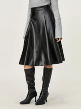 Load image into Gallery viewer, High Waist Skirt with Zipper
