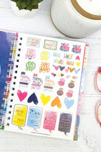 Load image into Gallery viewer, Faith-Based Gratitude Journal w Stickers 52-Week
