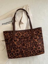 Cargar imagen en el visor de la galería, Leopard Polyester Tote Bag
