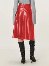Load image into Gallery viewer, High Waist Skirt with Zipper
