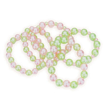 Cargar imagen en el visor de la galería, AKA Pink Green Pearl 5 Pc Bracelets
