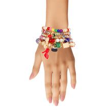 Cargar imagen en el visor de la galería, Rainbow Fashion Charm Bracelets
