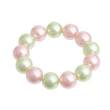 Cargar imagen en el visor de la galería, Pink Green Bubble Gum Pearl AKA Bracelet
