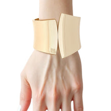 Cargar imagen en el visor de la galería, Cuff Gold Metal Pointed Geometric Hinge Bracelet
