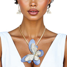 Load image into Gallery viewer, Pendant Blue Butterfly 3D Necklace for Women
