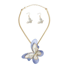 Load image into Gallery viewer, Pendant Blue Butterfly 3D Necklace for Women
