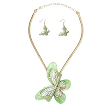 Load image into Gallery viewer, Pendant Green Butterfly 3D Necklace for Women
