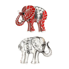 Cargar imagen en el visor de la galería, Brooch DST Red Elephant Bling Pin for Women
