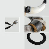 Handcrafted Real Water Buffalo Horn Necklace