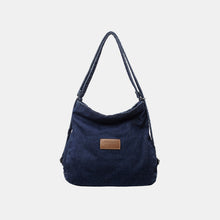 Cargar imagen en el visor de la galería, Adjustable Strap Denim Shoulder Bag
