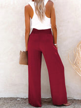 Cargar imagen en el visor de la galería, Full Size Decorative Button High Waist Pants
