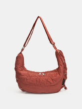 Cargar imagen en el visor de la galería, Lace-Up Polyester Crossbody Bag
