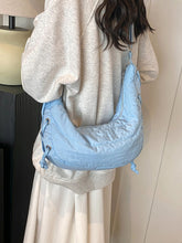 Cargar imagen en el visor de la galería, Lace-Up Polyester Crossbody Bag
