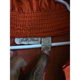 Gold Flava Red Ruffled Blouse - PREOWNED