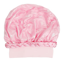 Load image into Gallery viewer, Bonnet Light Pink Satin Wide Edge Double Layer
