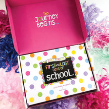 Load image into Gallery viewer, NEW! Mom Must-Have School Keepsake Kit | Class Keeper® + Photo Prop Deck + School Stickers
