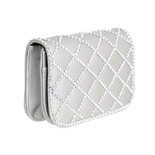 Cargar imagen en el visor de la galería, Silver Quilted Belt Bag
