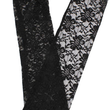 Cargar imagen en el visor de la galería, Black Lace Long Formal Gloves for Women
