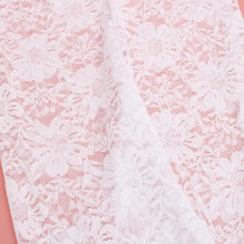Cargar imagen en el visor de la galería, White Lace Long Formal Bridal Gloves for Women
