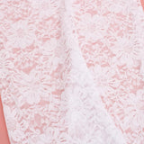 White Lace Long Formal Bridal Gloves for Women