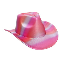 Cargar imagen en el visor de la galería, Cowboy Hat Iridescent Fuchsia Fashion Hat
