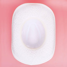 Cargar imagen en el visor de la galería, Cowboy Hat White Rhinestone Cowgirl Fashion Hat
