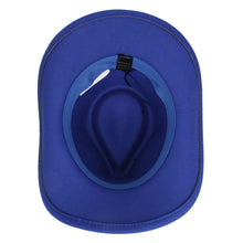 Cargar imagen en el visor de la galería, Cowboy Hat Royal Blue Pinched Cowgirl Fashion Hat
