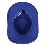 Cowboy Hat Royal Blue Pinched Cowgirl Fashion Hat