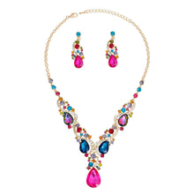 Load image into Gallery viewer, Crystal Collar Multi Stone Necklace for Women
