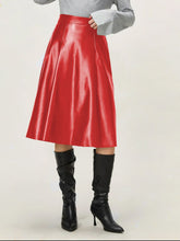 Load image into Gallery viewer, High Waist Skirt with Zipper
