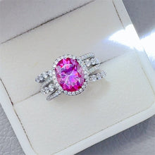 Load image into Gallery viewer, 3 Carat Moissanite 925 Sterling Silver Ring
