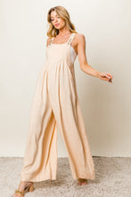 Cargar imagen en el visor de la galería, BiBi Texture Sleeveless Wide Leg Jumpsuit
