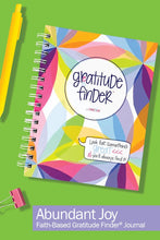 Load image into Gallery viewer, Faith-Based Gratitude Journal w Stickers 52-Week
