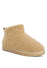 Cargar imagen en el visor de la galería, Anatole Fleece Exterior Fluffy Boots
