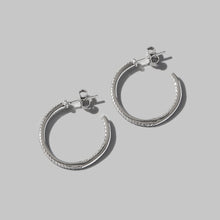 Load image into Gallery viewer, Zircon 925 Sterling Silver C-Hoop Earrings
