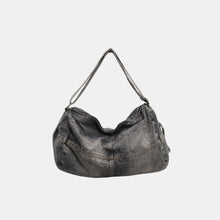 Cargar imagen en el visor de la galería, Adjustable Strap Denim Tote Bag
