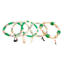 Cargar imagen en el visor de la galería, Green Bead Fashion Charm Bracelets
