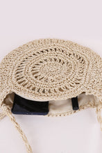 Load image into Gallery viewer, Tassel Straw Braided Strap Shoulder Bag
