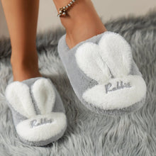 Load image into Gallery viewer, Rabbit Ears Round Toe Slippers
