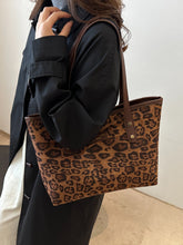 Cargar imagen en el visor de la galería, Leopard Polyester Tote Bag
