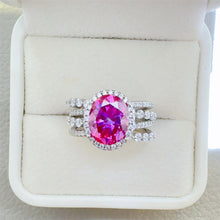 Load image into Gallery viewer, 3 Carat Moissanite 925 Sterling Silver Ring
