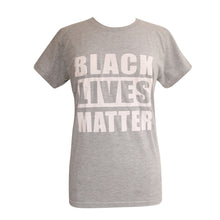 Cargar imagen en el visor de la galería, Gray XX-Large BLACK LIVES MATTER Shirt
