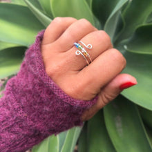 Load image into Gallery viewer, 925 Sterling Silver Bead Wrap Ring
