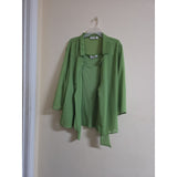 Cato Women's Green Blouse 2 Piece - PREOWNED