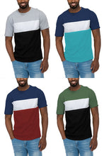 Cargar imagen en el visor de la galería, COLOR BLOCK SHORT SLEEVE TSHIRT
