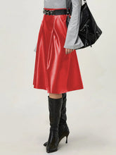 Load image into Gallery viewer, High Waist Skirt with Zipper
