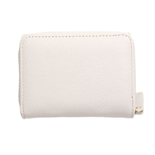 Cargar imagen en el visor de la galería, Accordian Wallet Beige Snap Cardholder for Women
