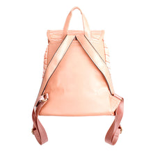 Cargar imagen en el visor de la galería, Backpack Pink Croc Flap Bag Set for Women
