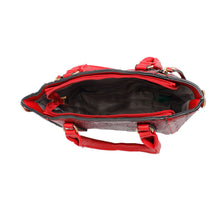 Cargar imagen en el visor de la galería, Red Croc Tote Pouch Set
