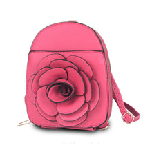 Cargar imagen en el visor de la galería, Fuchsia Flower Mini Backpack
